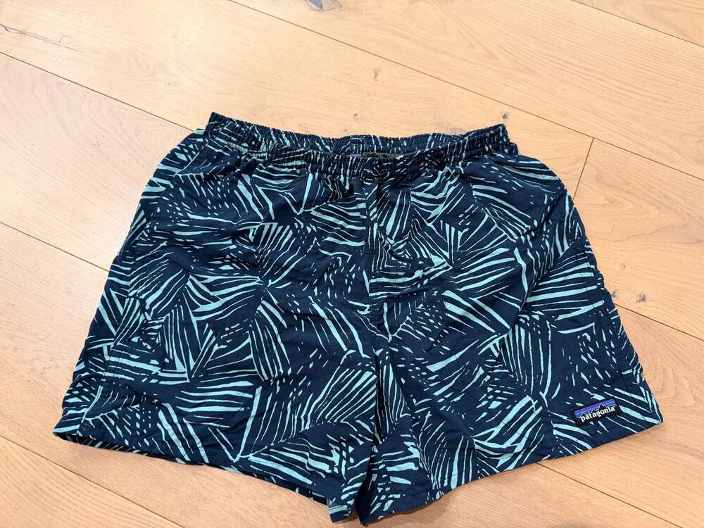Patagonia Men's Baggies Swim Shorts in Rain Fern Print, Size Medium